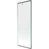 Mexen Next vienos dalies vonios ekrano siena 70 x 150 cm, juodas rėmas, chromas - 895-070-000-00-70-01