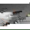 Mexen Next 1 judamosios dalies vonios sienelė 70 x 150 cm, Juodas raštas, Rožinio aukso - 895-070-000-00-70-60