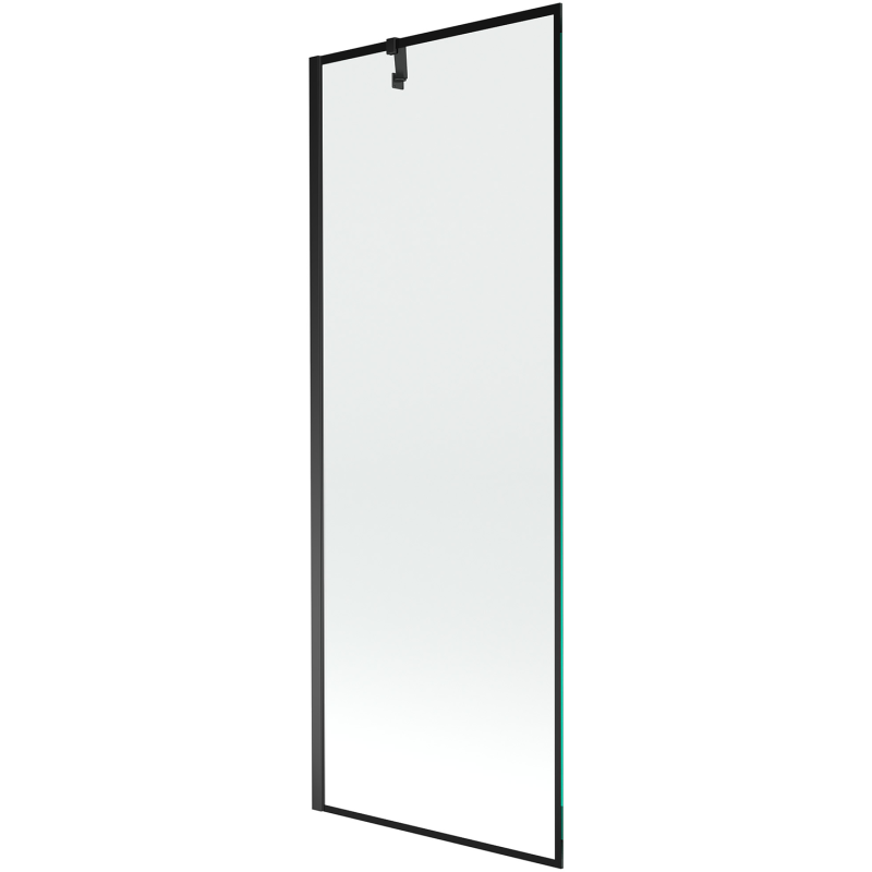 Mexen Next vienos dalies vonios ekranas 70 x 150 cm, juodas rėmelis, juodas - 895-070-000-00-70-70