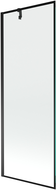Mexen Next vienos dalies vonios ekranas 70 x 150 cm, juodas rėmelis, juodas - 895-070-000-00-70-70
