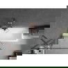 Mexen Next 1 judamosios dalies vonios sienelė 80 x 150 cm, Juodas raštas, Rožinio aukso - 895-080-000-00-70-60