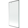 Mexen Next vieno sparno vonios pertvara 90 x 150 cm, juodas rėmelis, chromas - 895-090-000-00-70-01