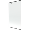 Mexen Next dušo pertvara 1-durų 100 x 150 cm, juodas rėmas, chromas - 895-100-000-00-70-01