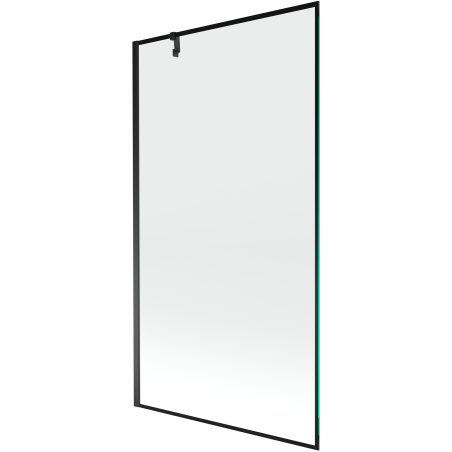 Mexen Next vienos dalies vonios pertvara 100 x 150 cm, juodas rėmas, juoda - 895-100-000-00-70-70