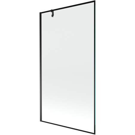 Mexen Next vonios širmos 1-duris 100 x 150 cm, juodas rėmas, juoda - 895-100-000-00-70-70