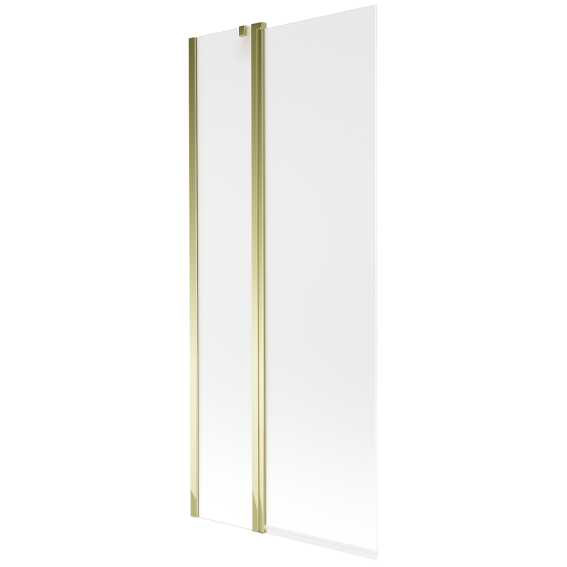 Mexen Flip vonios pertvara 2-dalių 80 x 150 cm, matinė, auksinė - 894-080-101-50-30
