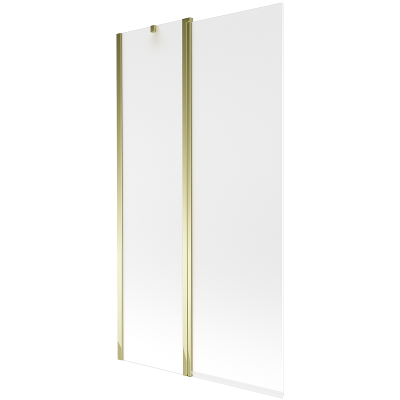Mexen Flip vonios pertvara, 2 dalių, 100 x 150 cm, matinė, auksinė - 894-100-101-50-30