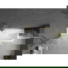 Mexen Flip 1 judamosios dalies vonios sienelė 100 x 150 cm, Šerkšnas, Auksinė - 894-100-101-50-30