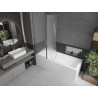 Mexen Flip dvivietis vonios ekranas 120 x 150 cm, matinė, chromas - 894-120-101-01-30