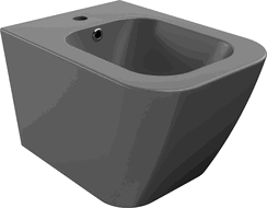 Mexen Madox pakabinamas bidė, tamsiai pilka matinė - 35155161