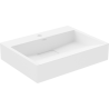 Mexen Ava stalviršio kriauklė iš konglomerato 1/O 50 x 38 cm, balta - 23015001