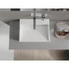 Mexen Ava stalviršinis praustuvas iš konglomerato B/O 50 x 38 cm, baltas - 23015000