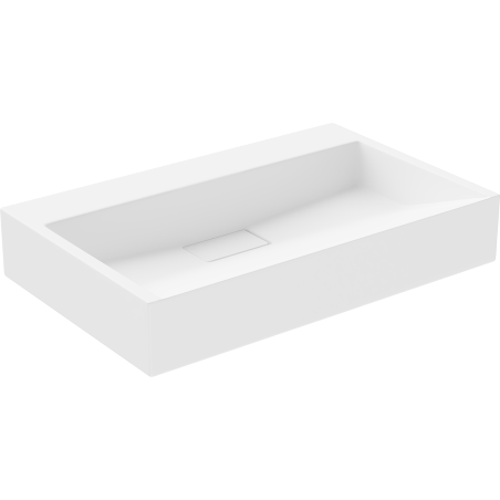 Mexen Ava stalviršio praustuvas iš konglomerato B/O 60 x 38 cm, baltas - 23016000