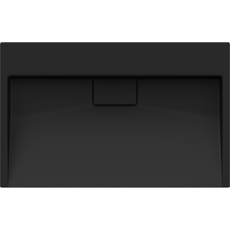 Mexen Ava praustuvas, montuojamas ant stalviršio, iš konglomerato B/O 60 x 38 cm, juodas - 23016070