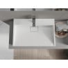 Mexen Ava stalviršio kriauklė iš konglomerato 1/O 70 x 46 cm, balta - 23017001