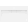 Mexen Ava praustuvas montuojamas ant stalviršio, pagamintas iš konglomerato 1/O 80 x 46 cm, baltas - 23018001