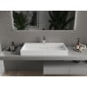 Mexen Ava pastatomas konglomerato praustuvas 1/O 90 x 46 cm, baltas - 23019001