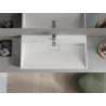 Mexen Ava pastatomas konglomerato praustuvas 1/O 90 x 46 cm, baltas - 23019001