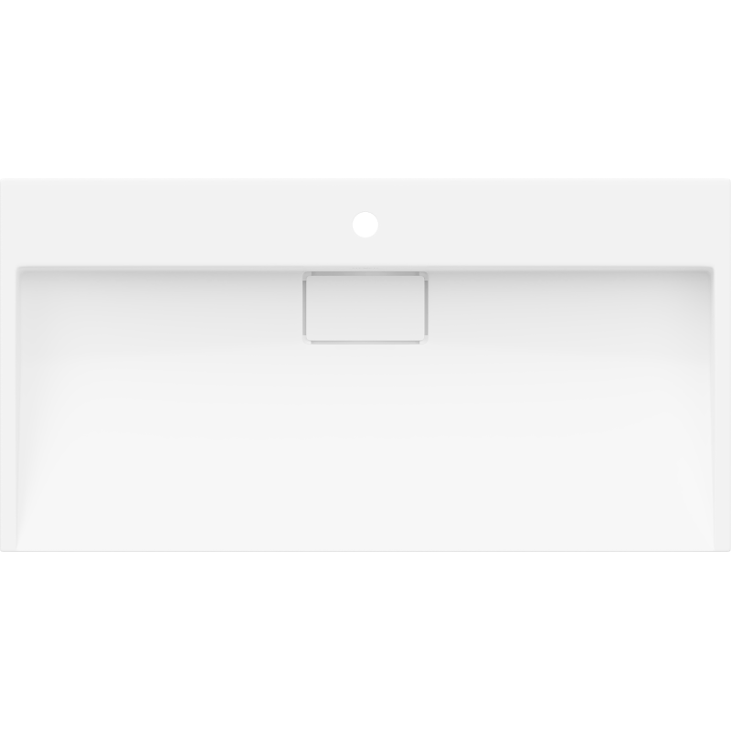 Mexen Ava pastatomas konglomerato praustuvas 1/O 90 x 46 cm, baltas - 23019001