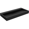 Mexen Ava stalviršinis praustuvas iš konglomerato B/O 100 x 46 cm, juodas - 23011070