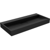 Mexen Ava stalviršio praustuvas iš konglomerato B/O 100 x 46 cm, juodas - 23011070