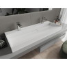 Mexen Ava stalviršio montuojama praustuvas iš konglomerato 2/O 120 x 46 cm, balta - 23011202
