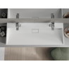Mexen Ava stalviršio montuojama praustuvas iš konglomerato 2/O 120 x 46 cm, balta - 23011202