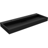 Mexen Ava stalviršinis praustuvas iš konglomerato 2/O 120 x 46 cm, juodas - 23011272