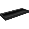 Mexen Ava stalviršio praustuvas iš konglomerato 2/O 120 x 46 cm, juodas - 23011272