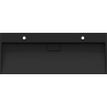 Mexen Ava stalviršinis praustuvas iš konglomerato 2/O 120 x 46 cm, juodas - 23011272