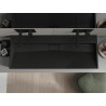 Mexen Ava stalviršio kriauklė iš konglomerato B/O 120 x 46 cm, juoda - 23011270