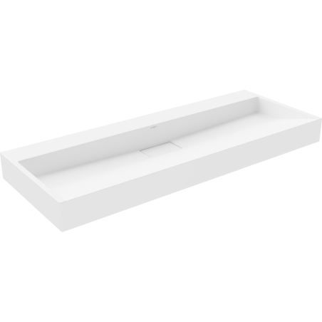 Mexen Ava praustuvas, pastatomas iš konglomerato B/O 120 x 46 cm, baltas - 23011200