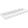 Mexen Ava stalviršio praustuvas iš konglomerato B/O 120 x 46 cm, baltas - 23011200