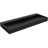 Mexen Ava stalviršių praustuvas iš konglomerato 1/O 120 x 46 cm, juodas - 23011271