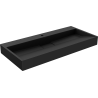 Mexen Ava antstalinis stalviršio praustuvas iš konglomerato 1/O 100 x 46 cm, juodas - 23011071