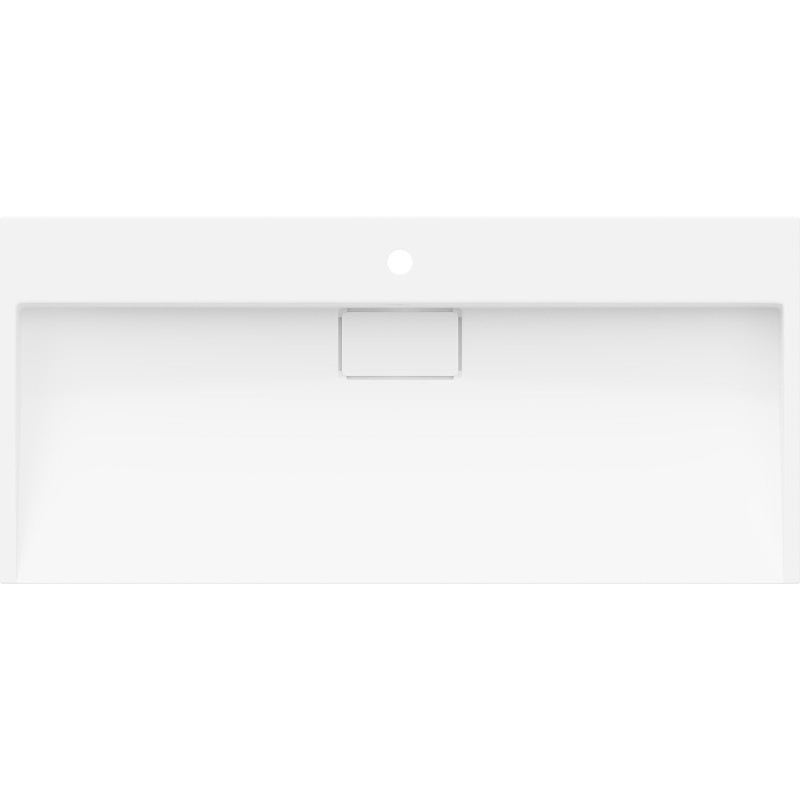Mexen Ava Konglomeratinis stalviršio praustuvas 1/O 100 x 46 cm, baltas - 23011001