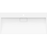 Mexen Ava stalviršinis praustuvas iš konglomerato 1/O 100 x 46 cm, baltas - 23011001