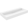 Mexen Ava stalviršio plautuvė iš konglomerato 2/O 100 x 46 cm, balta - 23011002