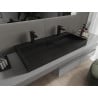 Mexen Ave stalviršio kriauklė iš konglomerato 2/O 100 x 46 cm, juoda - 23011072