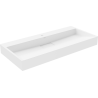 Mexen Ava stalviršinis praustuvas iš konglomerato 1/O 100 x 46 cm, baltas - 23011001
