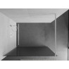 Mexen Kioto dušo pertvara Walk-in 90 x 200 cm, dryžuoti 8 mm, balta - 800-090-101-20-09