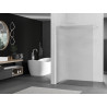 Mexen Kioto dušo sienelė Walk-in 100 x 200 cm, dryžuota 8 mm, balta - 800-100-101-20-09