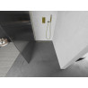 Mexen Kioto dušo sienelė Walk-in 80 x 200 cm, dryžuota 8 mm, auksinė - 800-080-101-50-09