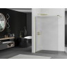 Mexen Kioto dušo sienelė Walk-in 90 x 200 cm, dryžiai 8 mm, auksinė - 800-090-101-50-09