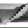 Mexen Kioto dušo sienelė 130 x 200 cm, juosteles 8 mm, auksinė - 800-130-101-50-09