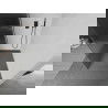 Mexen Kioto dušo sienelė 90 x 200 cm, juosteles 8 mm, Juoda - 800-090-101-70-09