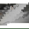 Mexen Kioto pastatoma dušo sienelė 130 x 200 cm, juosteles 8 mm, chromo - 800-130-002-01-09
