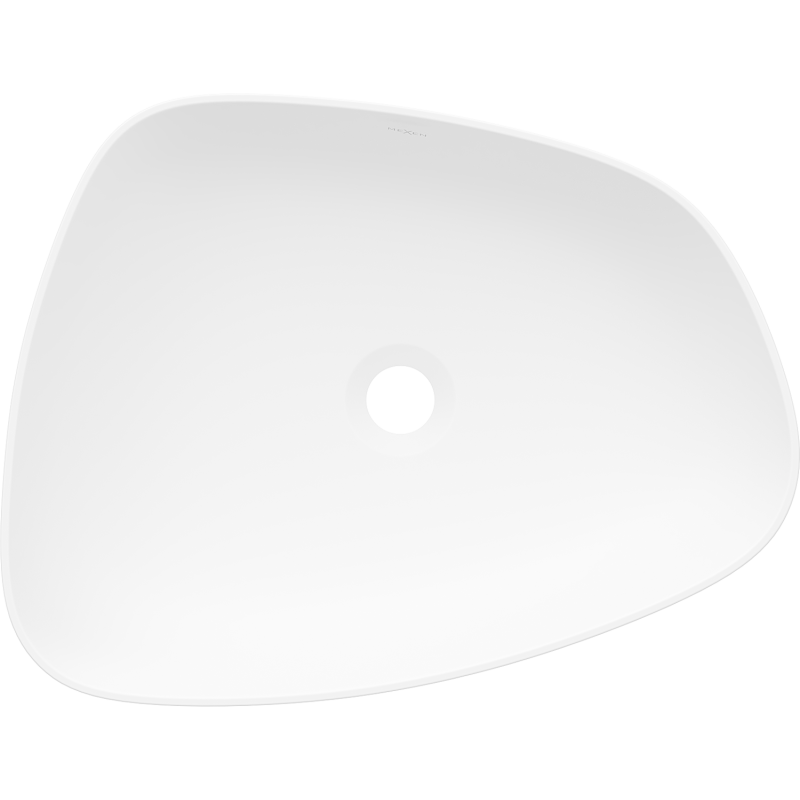 Mexen Ono konglomerato stalviršio praustuvas 51 x 39 cm, baltas - 23045101