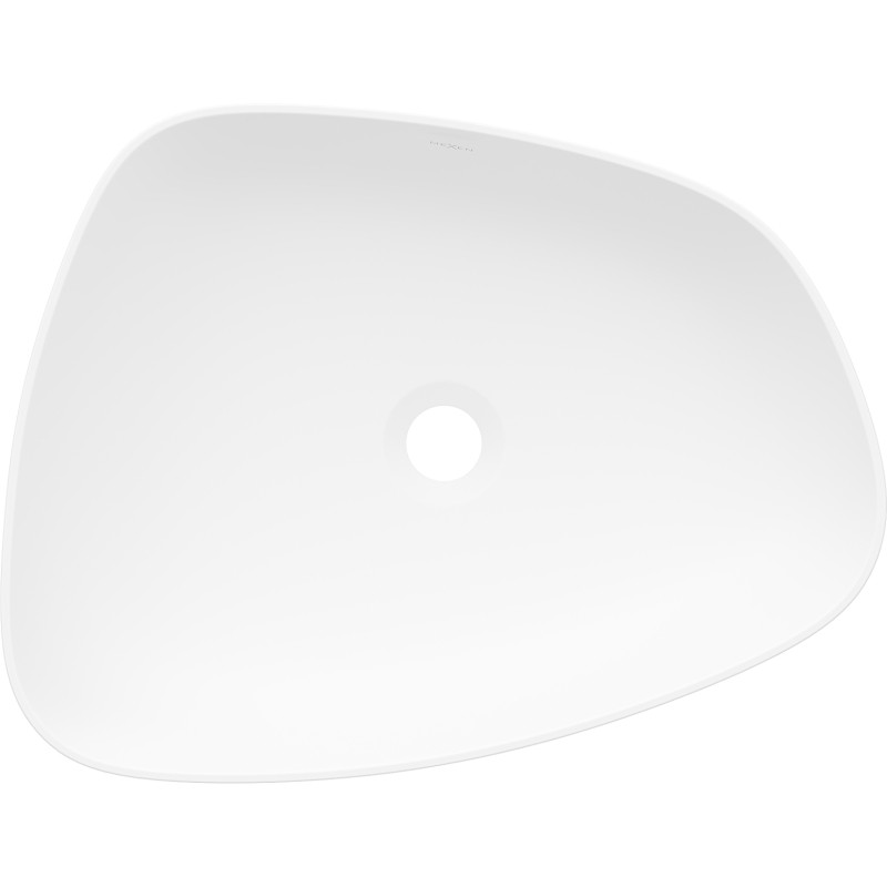 Mexen Ono stalviršio praustuvas iš konglomerato 51 x 39 cm, baltas - 23045101