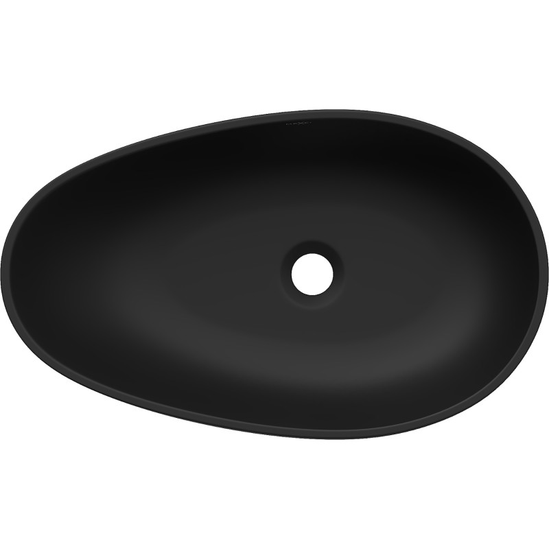 Mexen Nora ant stalviršiaus montuojama praustuvas iš konglomerato 60 x 36 cm, juoda - 23056071